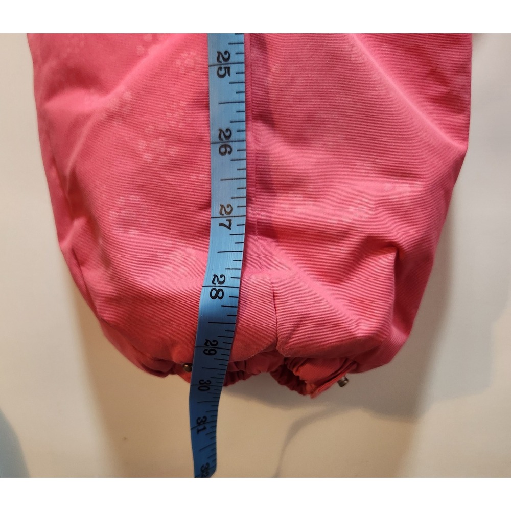Gusti Pink Toddler Snowsuit‎ Faux Fur Ear Hood Fleece Lined One Piece 24M - Picture 6 of 7